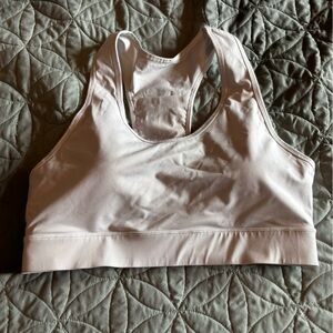 White Sports Bra